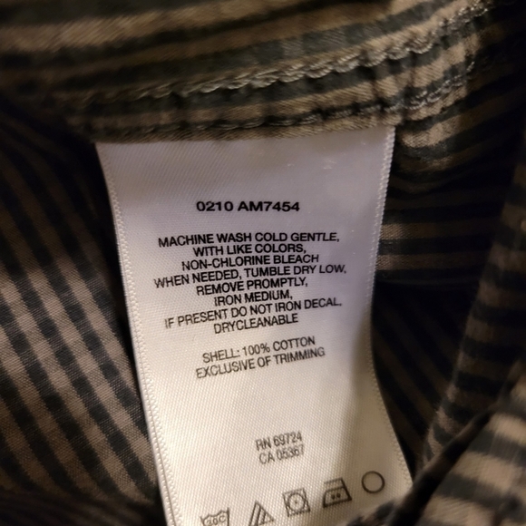 Columbia Mens XL Button Down Shirt Gray Plaid - Picture 4 of 6